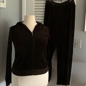 Juicy Couture Brown Velour Tracksuit 2X
